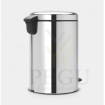 Brabantia pedaaliga prügikast Newicon 20L, Brilliant Steel