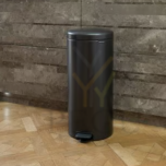 Newicon Brabantia pedaaliga prügikast 30l, vaikselt sulguva kaanega Confident Grey