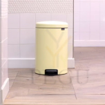 Brabantia pedaaliga prügikast Newicon 20L, Mellow Yellow
