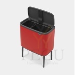 Touch bin sorteerimise prügikast, soft-close Brabantia BO, 11+23L Passion RED punane