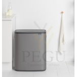 Touch bin prügikast, soft-close Brabantia BO, 60L Platinum