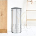 Brabantia prügikast TOUCH BIN FLATBACK 30L Matt steel 