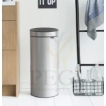 Brabantia ведро для мусора TOUCH BIN FLATBACK 30L Metallic Grey