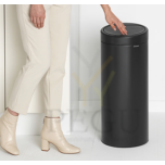 Brabantia prügikast TOUCH BIN FLATBACK 30L Mineral Moonlight Black