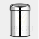 Мусорная урна Brabantia Tuch bin 3L,  Brilliant Steel
