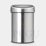 Мусорная урна Brabantia Tuch bin 3L,  матовая сталь