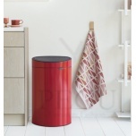 Brabantia prügikast 40L TOUCH BIN FLATBACK, Passion Red