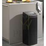 Мусорный бак Brabantia TOUCH BIN 25L квадратный матовый чёрный