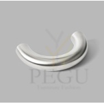 Käepide medium (puks kinnitus) Ø35 cc140mm FAT D Line AISI 316 roostevaba teras satiin
