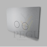 WC сливная панель D Line Qtoo 235x155x4mm, Geberit Sigma 112 , сталь