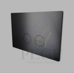 WC сливная панель D Line Qtoo 235x155x4mm, Geberit Sigma 112 , PVD сатинированный чёрный