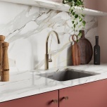 Кухонный смеситель Damixa Iris шлифованная бронза PVD 910708825