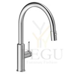 Köögisegisti Damixa Iris väljatõmmatava pihustiga kroom 911200035