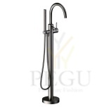 Vabaltseisev vannisegisti Damixa Iris käsidušiga harjatud grafiithall PVD 911425500