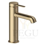 Смеситель для раковины Damixa IRIS Medium 5 л/мин, Cold Start, сатинированная бронза PVD 919308825
