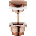 Damixa alati avatud äravool G1 1/4" D63mm - suurem ulatus, harjatud vask PVD