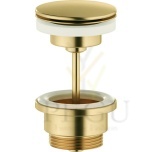 Damixa alati avatud äravool G1 1/4" D63mm - suurem ulatus, harjatud messing (kuldne) PVD