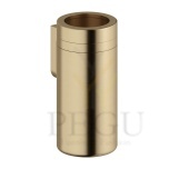 Стакан для зубных щеток с держателем Damixa Zen, сатинированная бронза PVD 487508800