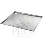 Delabie душевой поддон PMR 800x800mm h30mm нержавеющая сталь