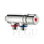 Delabie PREMIX COMPACT termostadi ventiil kroom M1/2" 30 - 60°C