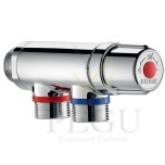 Delabie PREMIX COMPACT термостатический вентиль хром M3/4" 30 - 60°C