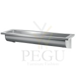 Delabie valamu CANAL pesurenn 600mm segistiavaga 22mm roostevaba teras satiin