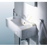 Duravit mööbli valamu VERO 070350 500x250mm valge 1 segistiavaga vasakul