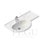 Valamu kapi peale EUMAR Anne 90l 900x34x490mm GelCeramic segisti avaga