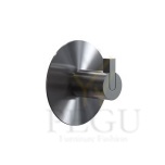 Nagi 1901-5 kleebitav Ø16/50 mm, 3M isekleepuva tagusega, harjatud must