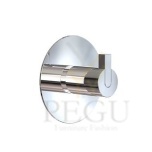 Nagi 1901-5 kleebitav Ø16/50 mm, 3M isekleepuva tagusega, poleeritud RST