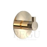 Nagi 1901-5 kleebitav Ø16/50 mm, 3M isekleepuva tagusega, poleeritud kuld