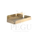 Seinale kleebitav 3M duširiiul SHOWER SHELF 1947-5, poleeritud kuld