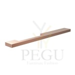 Mööblikäepide FROST ARKI+ ® 256 ASYMMETRICAL harjatud vask