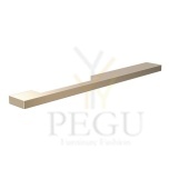 Mööblikäepide FROST ARKI+ ® 256 ASYMMETRICAL harjatud kuld