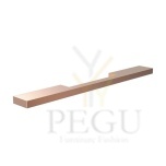 Mööbli käepide FROST ARKI+® 256, SYMMETRICAL harjatud vask