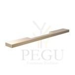 Mööbli käepide FROST ARKI+® 256, SYMMETRICAL harjatud kuld