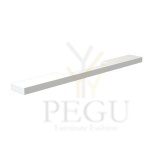 Mööbli käepide FROST ARKI+® 256, SYMMETRICAL matt valge