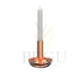 Подсвечник Frost RONDO Ø28/92 H100mm, нержавеющая сталь, матовая медь