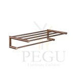 Riiul SHELF-1936, 600mm, Roostevaba teras, poleeritud vask
