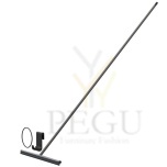WIPER очиститель для стёкол XL длинная ручка, нержавеющая сталь, сатинированный чёрный