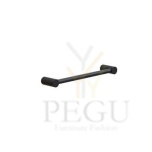 Ручка для ванной Frost NOVA2 Bath grip 300mm Н/Р сталь, матовый чёрный