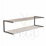 Frost Kingariiul Shoe shelf 2 Nova 1000mm R/V teras vask/must