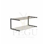 Frost Kingariiul Shoe shelf 1 Nova 600mm R/V teras kuld/must