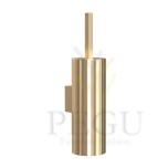 WC щётка QUADRA TOILET BRUSH 4, настенная, Н/Р сталь, матовое золото