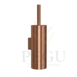 WC щётка QUADRA TOILET BRUSH 4, настенная, Н/Р сталь, матовая медь
