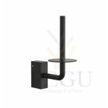 Держатель для запасного рулона QUADRA HOLDER 4 , чёрный