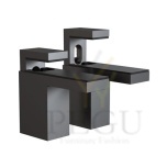 Frost riiuli klamber SHELF CLAMP 6, 2 tk, Quadra, RST, harjatud must