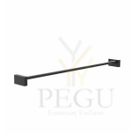 Вешалка для полотенца FROST Quadra  TOWEL BAR 5 600mm чёрный