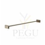 Вешалка для полотенца FROST Quadra  TOWEL BAR 5 600mm золото