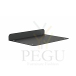 Riiul karkassile ratastel BUKTO SHELF STAND 6060 must